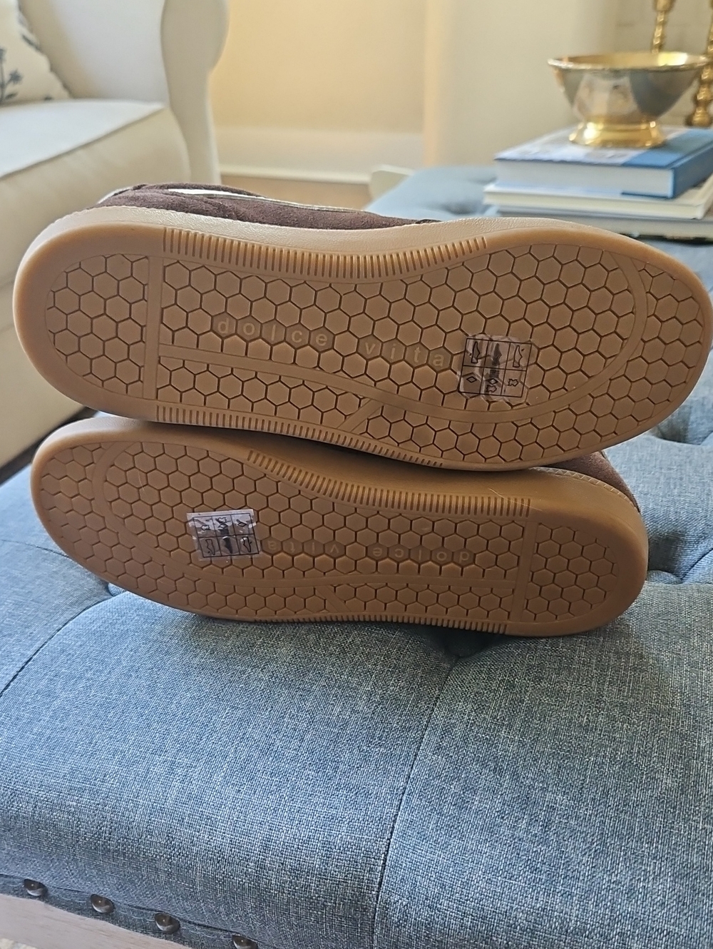NWT Dolce Vita // Notice Brown Suede Sneaker - Picture 4 of 4